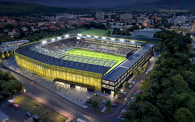 Teplice ukázaly svou chloubu, žlutá Stínadla 2.0. Pro reprezentaci zčervenají