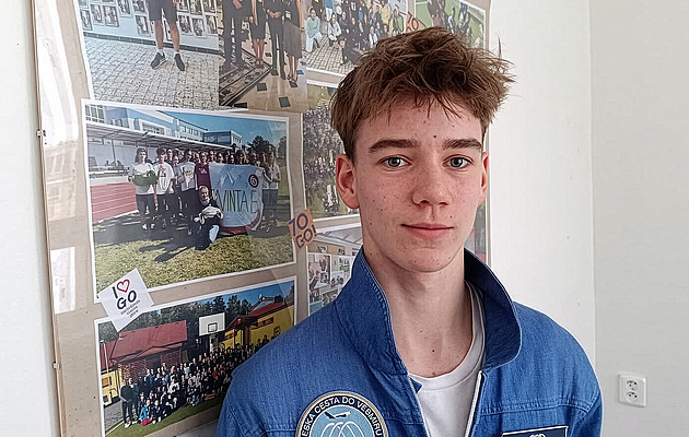 U startu rakety bude i gymnazista z Ostrova. Vybrali ho do mezinárodního týmu