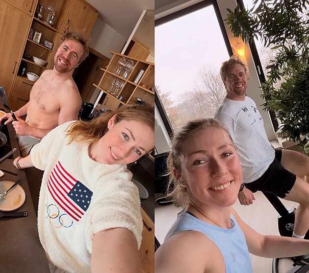 Navždy můj Valentýn. Shiffrinová ukázala fanouškům soukromé chvíle s Kildem