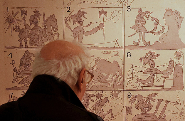 Picasso v Ostravě. Galerie představuje grafické listy legendy malířství