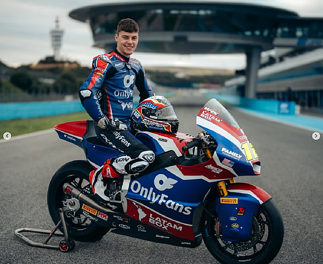 Salač má první bod za OnlyFans, v Brazílii dojel v Moto2 patnáctý
