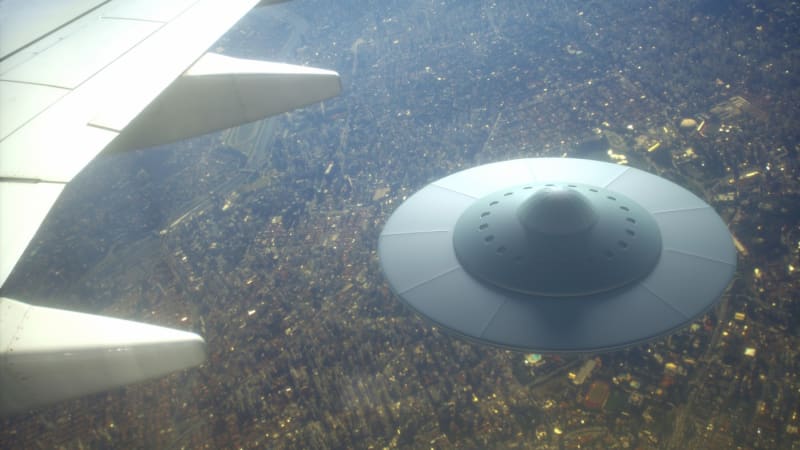 Zářící rudá koule s plazmovým sluncem uvnitř. Trump nechal zveřejnit další složky o UFO