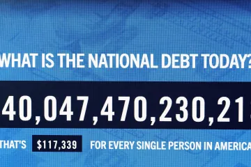 Dluh USA překonal 40 bilionů dolarů. Zdvojnásobil se za dekádu